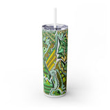 Mean Greens Tumbler with Straw, 20oz