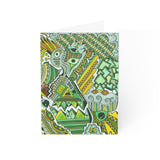 Mean Greens Greeting Cards