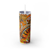 Fireflush Tumbler with Straw, 20oz