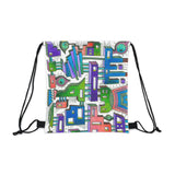 Sticky City Drawstring Bag