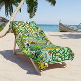 Mean Greens Beach Towel