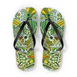 Mean Greens Flip Flops