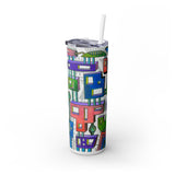 Sticky City Tumbler with Straw, 20oz