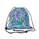 Blue Cruise Drawstring Bag