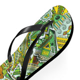 Mean Greens Flip Flops