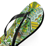 Mean Greens Flip Flops