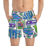 Sticky City Swim Trunks