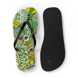 Mean Greens Flip Flops