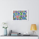 Sticky City Framed Print