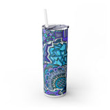 Blue Cruise Tumbler with Straw, 20oz