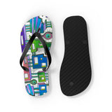 Sticky City Flip Flops