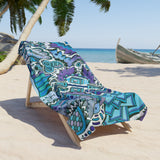 Blue Cruise Beach Towel