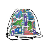 Sticky City Drawstring Bag