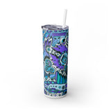 Blue Cruise Tumbler with Straw, 20oz