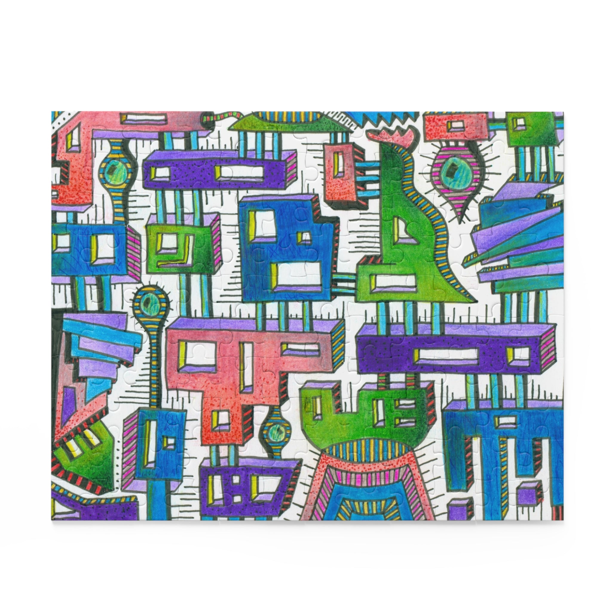 Sticky City Puzzle