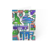 Sticky City Greeting Cards