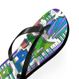 Sticky City Flip Flops